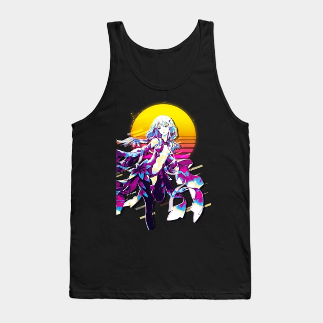 Guilty Crown - Yuzuriha Inori Tank Top by 80sRetro